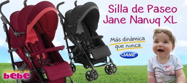 la más vendida de Jané, silla de paseo nanuq xl
