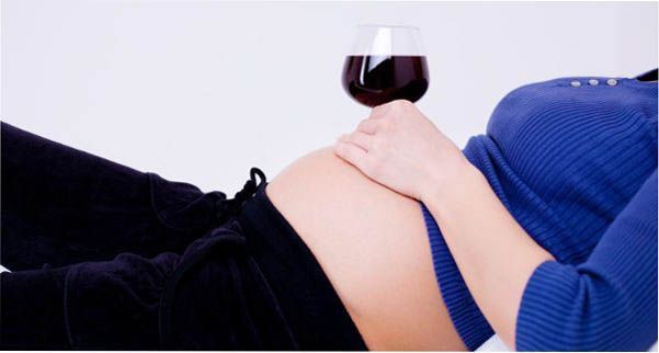 consuo del alcohol en el embarazo